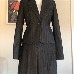 Costume Pantalon Carlisle - Gris Foncé à Rayures - Taille 10 - Occasion Très Bon état